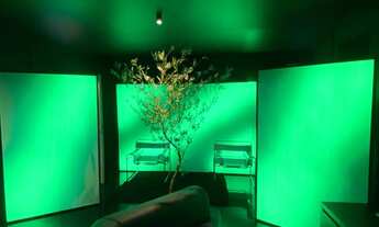 Imagem 5: Cobertura com uma decoração moderna e bem planejada, receba um vídeo para mais informações