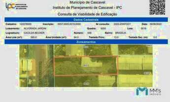 Imagem: Terreno de 585 m² no Brasília