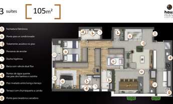 Imagem 4: Apartamento para venda com 105 metros quadrados com 3 quartos em Perdizes - São Paulo - SP