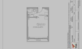 Imagem 2: Studio com 1 dormitório à venda com 33.68m² por R$ 225.000,00 no bairro Centro - CURITIBA