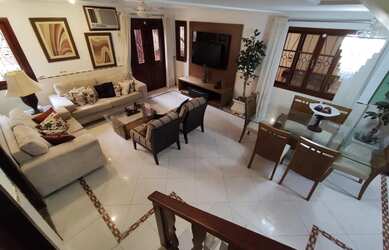 Imagem 5: Triplex mobiliada Mirante da Lagoa c/ 4qts, send 3suítes, +1 dep emprgd, 5brs, 3vgs, churr