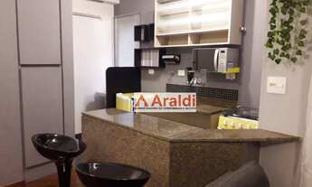 Imagem 4: Apartamento com 1 dormitório para alugar, 42 m² por R$ 3.028/mês - Parque Santa Cecília