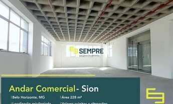 Imagem: Andar comercial para alugar no bairro Sion