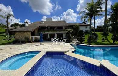 Imagem 6: Casa com 4 dormitórios para alugar, 1000 m² por R$ 34.717,95/mês - Condomínio Terras de Sã