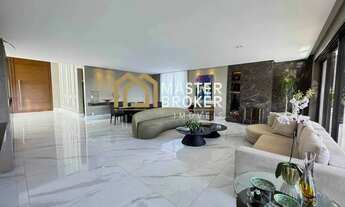 Imagem 4: Casa contemporânea, alto padrão, 4 suítes e 1 suíte reversível no térreo, piscina, área go