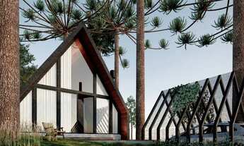 Imagem 3: Cabana em Construção Com Materiais pra terminar a Obra