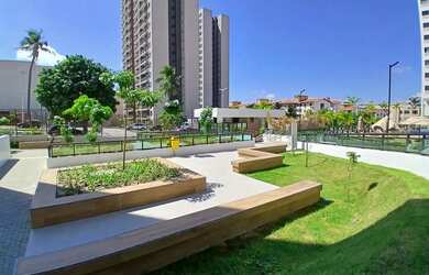 Imagem 3: Apartamento novo, com 54m², varanda, sala de estar e jantar, 2 quartos sendo 1 suíte, wc s