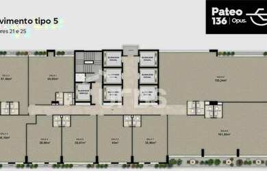 Imagem 6: SALA OPUS PATEO 136 - 25 ANDAR - 57,98 m2