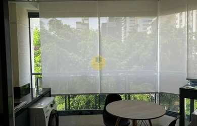 Imagem 5: Moderno apartamento de 32 m² mobiliado com 01 suíte e 01 vaga em Pinheiros, ao lado do met