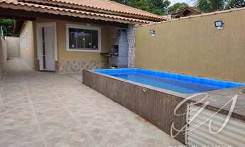 Imagem: CASA BEM LOCALIZADA COM PISCINA EM ITANHAÉM-SP