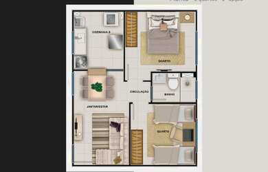 Imagem 4: Vendo Apartamento Jardim Alvorada com 2 quartos, com lazer completo