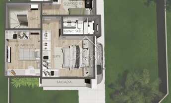 Imagem 4: SOBRADO com 3 dormitórios à venda com 147.04m² por R$ 529.900,00 no bairro Xaxim - CURITIB