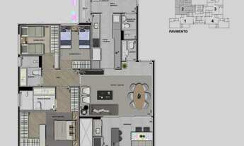 Imagem 5: APARTAMENTO com 3 dormitórios à venda com 251.54m² por R$ 1.398.000,00 no bairro Cabral