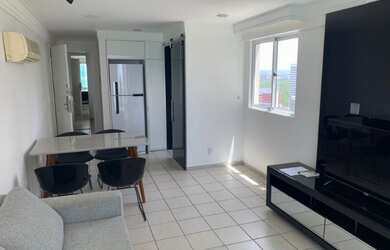 Imagem 3: FM Na Avenida Boa Viagem, 42m² com Varanda, Mobiliado, Andar Alto