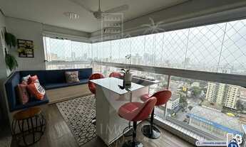 Imagem 6: Apartamento para venda tem 111 m² com 2 quartos em Ponta da Praia - Santos - SP