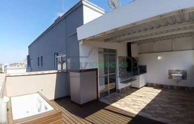 Imagem 7: )(- Linda cobertura duplex de frente com 3 quartos terraço gourmet e duas vagas em Estrel