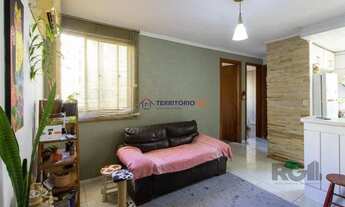 Imagem 6: Apartamento semimobiliado com 2 dormitórios, banheiro social e 1vaga rotativa