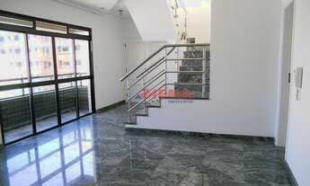 Imagem 2: Cobertura com 3 dormitórios para alugar, 210 m² por R$ 8.500,00/mês - Aparecida - Santos/S