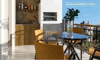 Imagem: Reserve sua unidade apartamento com 2 suítes