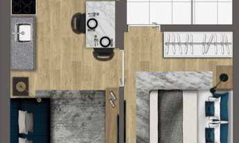 Imagem 5: Apartamento com 2 dormitórios à venda, 34 m² por R$ 269.000,00 - Butantã - São Paulo/SP