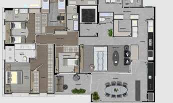 Imagem 7: Infraestrutura para instalação de som ambiente na varanda e sala, Infraestrutura para inst