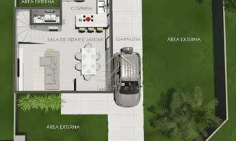 Imagem 3: SOBRADO com 3 dormitórios à venda com 147.04m² por R$ 529.900,00 no bairro Xaxim - CURITIB