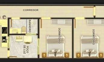 Imagem 2: Casa com 2 dormitórios à venda, 53 m² por R$ 229.000,00 - Campestre - São Leopoldo/RS