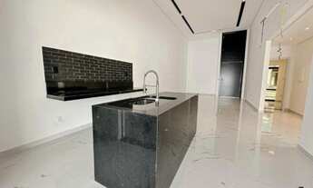 Imagem 6: Casa Terrea no Morada dos Passaros 3 Suites 275m² Área Gourmet com churrasqueira e piscin