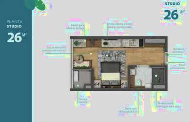 Imagem 6: Studio para Locação/Venda em Vila PRUDENTE - São Paulo