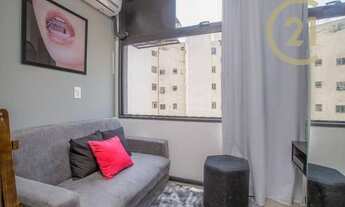 Imagem 7: Apartamento mobiliado e com serviços, com 1 dormitório, 10 m² - venda por R$ 320.000 ou al