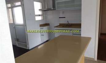 Imagem 5: Apartamento para locação na Granja Julieta, 103 m2, 02 suítes + 01 dormitório, varanda gou