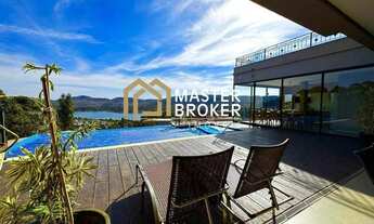 Imagem 5: Casa contemporânea, alto padrão, 4 suítes e 1 suíte reversível no térreo, piscina, área go