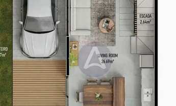 Imagem 3: Casa com 3 dormitórios à venda, 165 m² por R$ 946.220,00 - Ribeirão da Ilha - Florianópoli