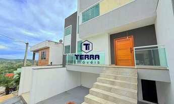 Imagem 2: Casa nova com 3 quartos, sendo 1 suíte e closet com vista panorâmica