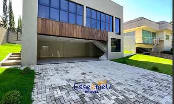 Imagem 3: Linda casa Térrea Condomínio do Lago de frente para mata, 4 quartos, 3suítes, piscina com