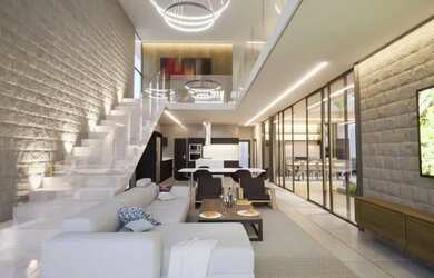 Imagem 2: Casa Duplex de Alto Padrão na planta, a 100m da Praia do Meio