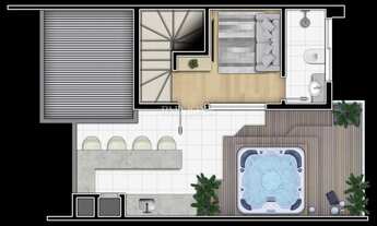 Imagem 2: CASA EM CONDOMÍNIO com 3 dormitórios à venda por R$ 700.000,00 no bairro Santa Cândida - C