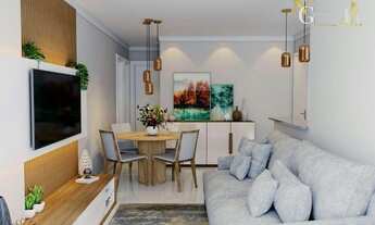 Imagem 2: Apartamento com 2 dormitórios à venda, 76 m² por R$ 485.000,00 - Caiçara - Praia Grande/SP