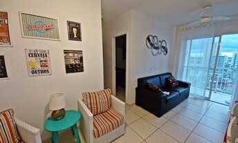 Imagem 2: Apartamento 2 dormitórios sendo 1 suíte e sacada com vista mar no bairro Ocian - Praia Gr