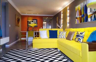 Imagem 2: Barra da Tijuca Waterways Vistão Mar 117 M2 todo mobiliado entrar morar entrega imediata