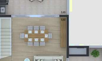 Imagem 3: COBERTURA com 3 dormitórios à venda com 312.17m² por R$ 1.720.000,00 no bairro Ahú - CURIT