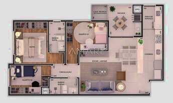 Imagem 5: APARTAMENTO com 3 dormitórios à venda com 159.81m² por R$ 950.000,00 no bairro Rebouças