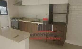 Imagem 7: Apartamento com 1 dormitório para alugar, 78 m² por R$ 5.165,00/mês - Jardim Aquarius - Sã