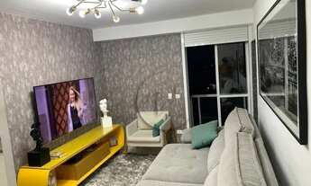 Imagem 2: Apartamento com 3 dormitórios para alugar, 90 m² por R$ 2.500,00/mês - Vila Pires - Santo