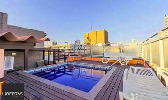 Imagem 6: Cobertura 153m² semimobiliada com vista panorâmica no Menino Deus