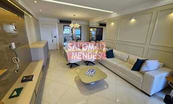 Imagem 7: Apartamento Mobiliado na Doca, no Umarizal. Andar alto, Vista Baia