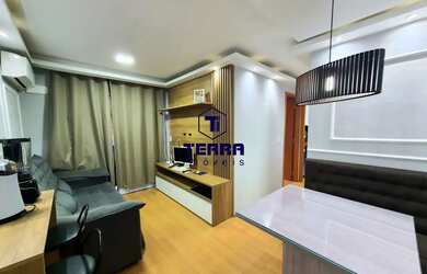 Imagem 2: Apartamento com 2 quartos todo planejado no condomínio Mar de Paraty, em Alcânta