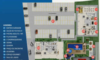 Imagem 7: Ed. Foz do Iguaçu - 2 e 3/4, com plantas que vai de 70 a 90m2