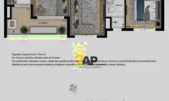 Imagem 2: Apartamento com 2 dormitórios à venda, 55 m² por R$ 574.500,00 - Vila Anastácio - São Paul