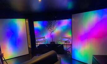 Imagem: Cobertura com uma decoração moderna e